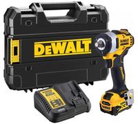 DeWalt Boulonneuse à chocs DCF901P1T-QW ½" 339 Nm 12V avec coffret et 1 batterie 5,0 Ah
