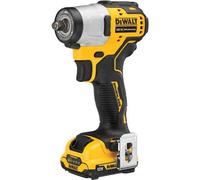 DEWALT - DCF902D2 XR Brushless Sub-Compact 3/8 pouce hocs 12 V 2 x 2,0 Ah Li-Ion