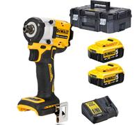 DeWALT DCF922P2T 18V Li-ion XR Accu hocs (2x 5.0Ah) - 1/2" Avec Cliquet En Mallette TSTAK