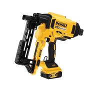 DeWalt DCFS950P2-GB 18V BL Agrafeuse de clôture avec 2 batteries 5 Ah et boîte de rangement