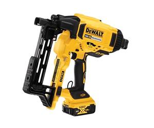 DeWalt DCFS950P2-GB 18V BL Agrafeuse de clôture avec 2 batteries 5 Ah et boîte de rangement