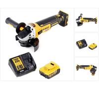 DeWalt DCG 405 M1 Meuleuse d'angle sans fil 18V 125mm Brushless + 1x batterie 4,0Ah + chargeur