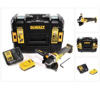 DeWalt DCG 406 D1 Meuleuse d'angle sans fil 18V 125mm Brushless + 1x batterie 2,0Ah + chargeur + TSTAK