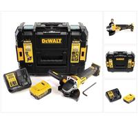 DeWalt DCG 406 M1 Meuleuse d'angle sans fil 18V 125mm Brushless + 1x batterie 4,0Ah + chargeur + TSTAK