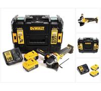 DeWalt DCG 406 P2 Meuleuse d'angle sans fil 18V 125mm Brushless + 2x batterie 5,0Ah + chargeur + TSTAK