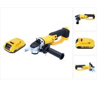 DeWalt DCG 412 - 18 V 125 mm XR Li-Ion Meuleuse sans fil + 1x Batterie DCB 183 18V - 2 Ah / 2000 mAh XR Li-Ion - Sans Chargeur