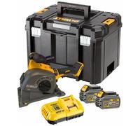 DeWalt Rainureuse à béton DCG200T2-QW XR FlexVolt 54V/2x6,0Ah 125mm Tstak