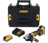 DeWALT DCG404S2T-QW Meuleuse d'angle XR sans fil (125mm/18V/sans batterie/Coffret Tstak)
