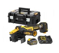 DeWalt Meuleuse d'angle DCG409VST1-QW 125 mm XR ADVANTAGE 18V Brushless 6 Ah Vitesse variable