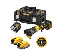 Meuleuse compacte 76 mm XR 18V 1.7ah li-ion brushless powerstack - DEWALT - DCG430E2T-QW