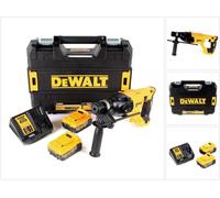 DeWalt DCH 133 M2 Marteau combiné sans fil 18V 2,6J SDS plus Brushless + 2x batterie 4,0Ah + chargeur + TSTAK