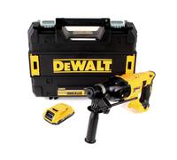 DeWalt DCH 133 NT Marteau combiné sans fil 18V 2,6J SDS plus Brushless + 1x batterie 2,0Ah + TSTAK - sans chargeur