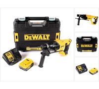 DeWalt DCH 133 P1 Marteau combiné sans fil 18V 2,6J SDS plus Brushless + 1x batterie 5,0Ah + chargeur + TSTAK