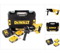 DeWalt DCH 133 P2 Marteau combiné sans fil 18V 2,6J SDS plus Brushless + 2x batterie 5,0Ah + chargeur + TSTAK