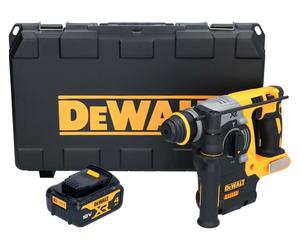 DeWalt DCH 273 NT Marteau combiné sans fil 18 V 2,1 J SDS Plus Brushless + 1x batterie 4,0 Ah + coffret - sans chargeur