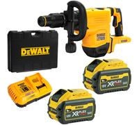 DeWALT DCH832X2 Marteau SDS-Max, XR FlexVolt 54V, 13,3J, Tstak,(2x9,0Ah)