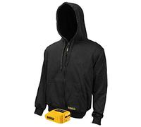 DEWALT Dchj067b Sweat à Capuche Chauffant de sécurité Industrielle, Noir, M Mixte