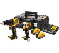 DeWALT DCK2062E2T DCD709+DCF809 (18V/2x1,7Ah Powerstack) Tstak