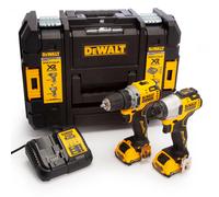 DeWALT Kit DCK2110L2T – DCD701 + DCF801, 12 V, 2 x 3,0 Ah, Tstak