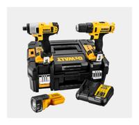 DEWALT DCK211D2T 12V 2-Tool Drill Impact Driver Combo Kit 2 Batteries