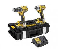DeWALT DCK266P2 Comboset Perceuse a percussion DCD796 + DCF887 + (18V/2x5,0Ah)+valise