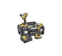 DEWALT dck266p2t-gb perceuse combi et visseuse à impact XR sans brossage Kit en TSTAK boite, 18 V, jaune / Noir