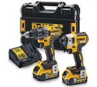 DeWALT DCK268P2T Kombo Pack (2x5,0Ah/18V)+ Tstak II