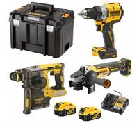 Kit 3 outils Visseuse Perforateur meuleuse 18V 5Ah Dewalt