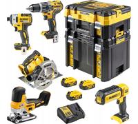 DEWALT DCK500P3T BOÎTE DE BATTERIE 18V 5Ah 5 pcs DCD796 DCF887 DCS570 DCS335 DCL050