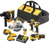 DeWALT DCK611P1D2 Combo set (DCD701+DCF801+DCS512+DCH072+DCS353+DCL510+1x5,0Ah+2x20Ah