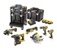 DEWALT DCK685P3T-QW 18V XR Kit de machines 6 pièces TSTAK