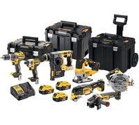 DeWALT DCK755P3T DCD796+DCF887+DCH273+DCG405+DCS570+DCS355+DCS334 (18V/3x5,0Ah) 3xTstak