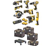 DeWALT DCK853P4T-QW - Coffret d'outils sans fil 18V, 8 pièces