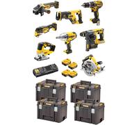 DEWALT DCK865P4T-QW - Coffret d'outils sans fil 8 pièces, 18V