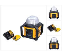 DeWalt DCL 074 D1 Projecteur de chantier sans fil Projecteur 18 V 5000 lm 4000 Kelvin + 1x batterie 2,0 Ah + chargeur