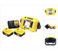 DeWalt DCL 077 P2 Projecteur de travail LED sans fil 12 V 18 V 2000 lm IP54 + 2x batterie 5,0 Ah + chargeur