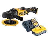 DeWalt DCM 849 H1 Polisseuse excentrique sans fil 18 V 180 mm Brushless + 1x Powerstack batterie 5,0 Ah + chargeur