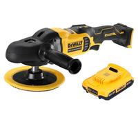 DeWalt DCM 849 N Polisseuse excentrique sans fil 18 V 180 mm Brushless + 1x batterie 2,0 Ah - sans chargeur