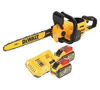 DeWalt DCMCS 574 X2 tronçonneuse à chaîne sans fil 54 V FlexVolt 45 cm Brushless + 2x batterie 9,0 Ah + chargeur