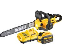 DeWalt DCMCS 575 T1 Tronçonneuse à chaîne sans fil 54 V FlexVolt 50 cm Brushless + 1x batterie 6,0 Ah + chargeur