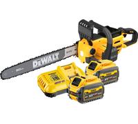 DeWalt DCMCS 575 T2 tronçonneuse à chaîne sans fil 54 V FlexVolt 50 cm Brushless + 2x batterie 6,0 Ah + chargeur