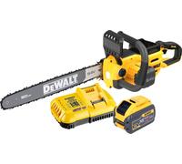 DeWalt DCMCS 575 Y1 Tronçonneuse à chaîne sans fil 54 V FlexVolt 50 cm Brushless + 1x batterie 12,0 Ah + chargeur
