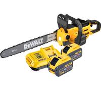 DeWalt DCMCS 575 Y2 Tronçonneuse à chaîne sans fil 54 V FlexVolt 50 cm Brushless + 2x batterie 12,0 Ah + chargeur