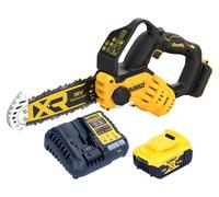 DeWalt DCMPS 520 P1 Scie à élaguer sans fil 18 V 20 cm Brushless + 1x batterie 5,0 Ah + chargeur