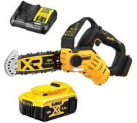 DeWalt Tronçonneuse d'élagage DCMPS520P1 18V Brushless 20 cm 1x 5,0 Ah, chargeur + accessoires