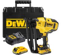 DeWalt Cloueur de finition sans fil DCN660D2 18V 16Ga Brushless Coffret 2x2,0 Ah