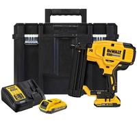 DeWalt Cloueur de finition DCN680D2 18 V 18 Ga 54 mm 2 batteries 2,0 Ah chargeur coffret