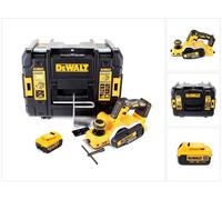 DeWalt DCP 580 NT Rabot sans fil 18V 82mm + 1x batterie 4,0Ah + TSTAK - sans chargeur