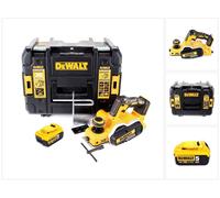 DeWalt DCP 580 NT Rabot sans fil 18V 82mm + 1x batterie 5,0Ah + TSTAK - sans chargeur