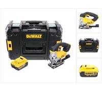 DeWalt DCS 331 18V XR Li-Ion Scie sauteuse sans fil + Coffret TSTAK DWST1-70703 avec Insert + 1 x Batterie Dewalt DCB 182 18V 4,0 Ah